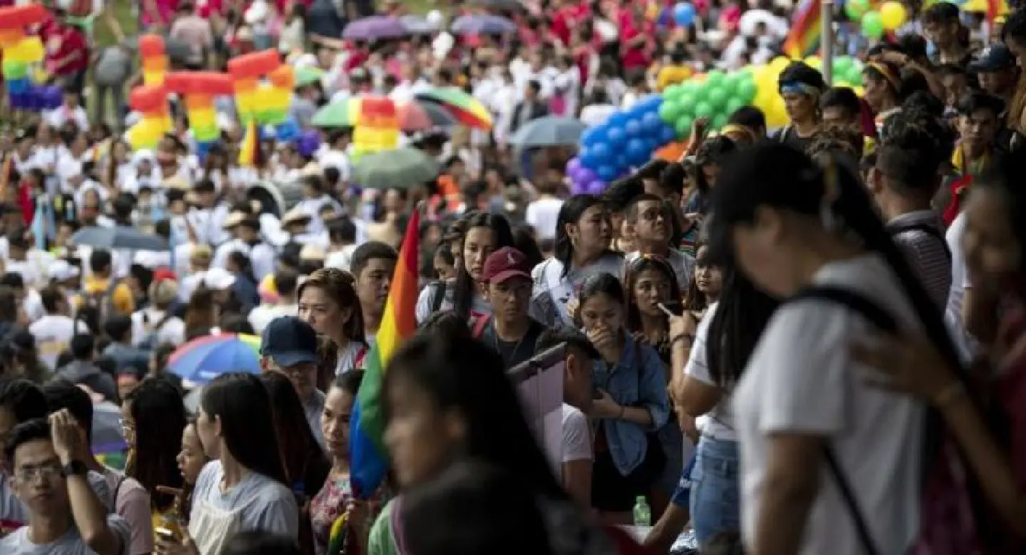 Thousands march for equality in Manila's Gay Pride parade