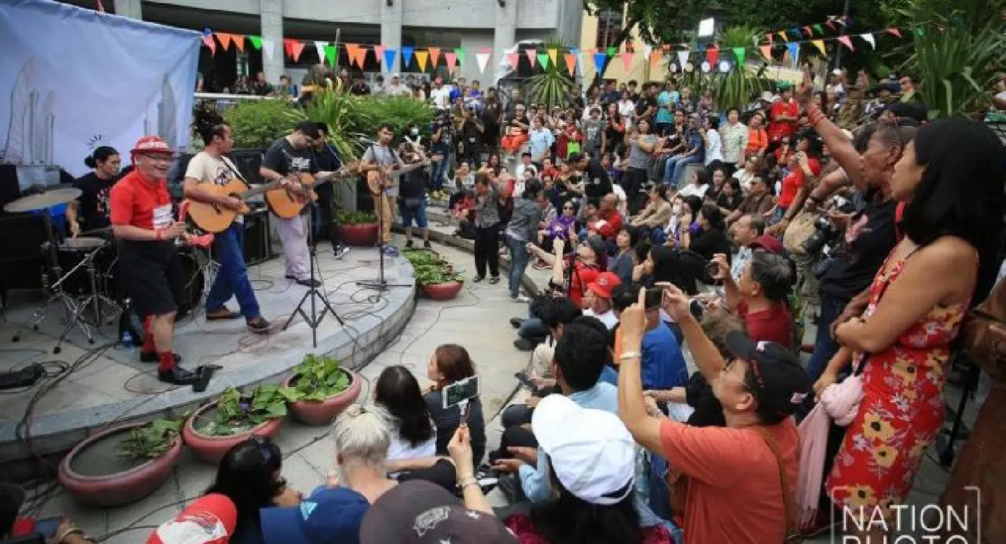 Concert held to support Ja New after anti-junta activist assaulted again