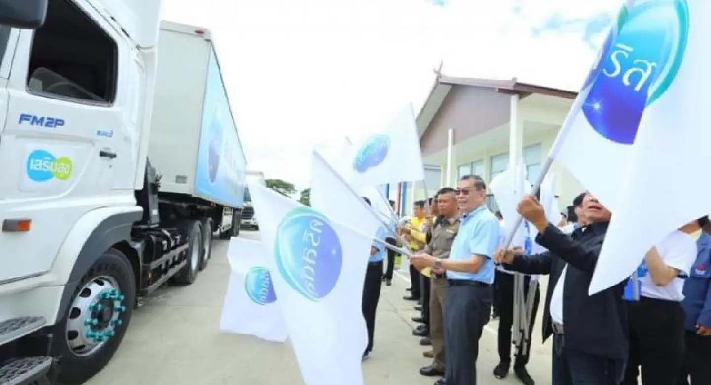 New Crystal production line up and running in Lampang New Crystal production line up and running in Lampang