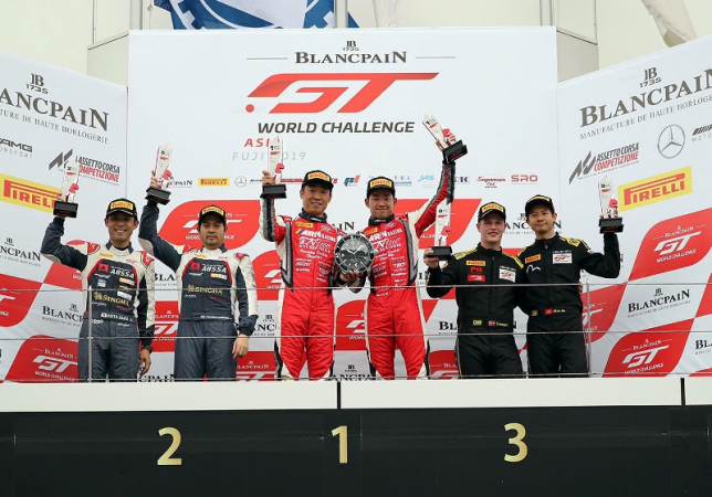 A podium finish for Piti and Sawa in Japan A podium finish for Piti and Sawa in Japan