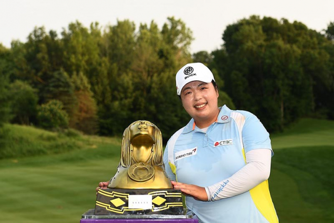 Shanshan fires ending birdie to beat Ariya for Thornberry Creek LPGA Classic title Shanshan fires ending birdie to beat Ariya for Thornberry Creek LPGA Classic title