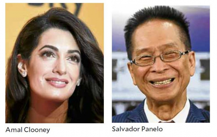 Philippine presidential spokesperson Panelo considers human rights lawer Amal Clooney his ‘match’ o Philippine presidential spokesperson Panelo considers human rights lawer Amal Clooney his ‘match’ o