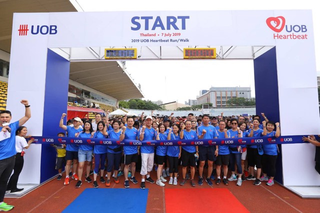 UOB Heartbeat Run/Walk 2019 raises over Bt2m UOB Heartbeat Run/Walk 2019 raises over Bt2m