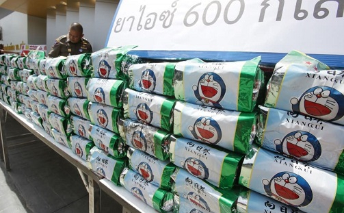 Massive haul of drugs seized in raids in Samut Sakhon and Bangkok Massive haul of drugs seized in raids in Samut Sakhon and Bangkok
