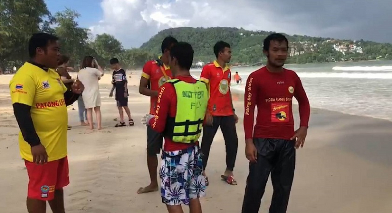 Search continues for two Filipino tourists washed away by waves in Phuket Search continues for two Filipino tourists washed away by waves in Phuket