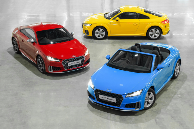Three new models join Audi's TT lineup Three new models join Audi's TT lineup