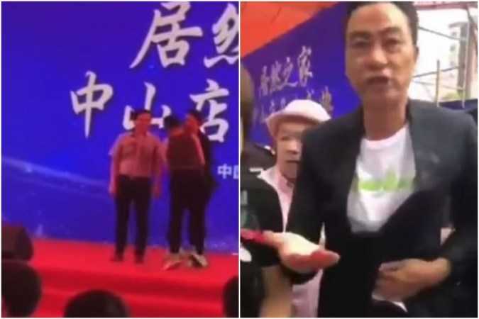 Hong Kong actor Simon Yam stabbed in abdomen at promotional event in China Hong Kong actor Simon Yam stabbed in abdomen at promotional event in China
