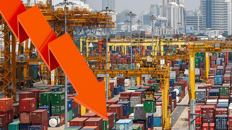 Thai exports could fall as much as 3.1% this year: economists Thai exports could fall as much as 3.1% this year: economists