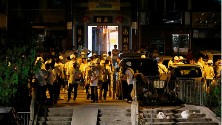 Thai boxer alleged part of Hong Kong violence Thai boxer alleged part of Hong Kong violence