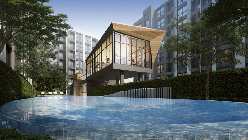 Perspective of the Excel Ladphrao-Sutthisan/Photo by All Inspire Development Plc