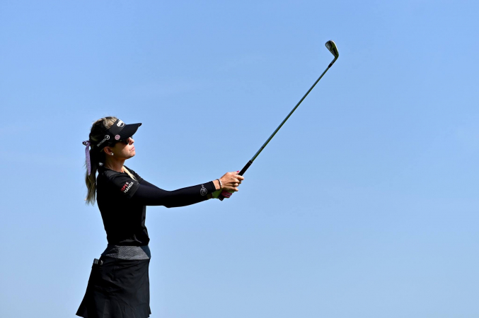 American Paula Creamer leads by one in Evian, Moriya & Pajaree as best Thais American Paula Creamer leads by one in Evian, Moriya & Pajaree as best Thais