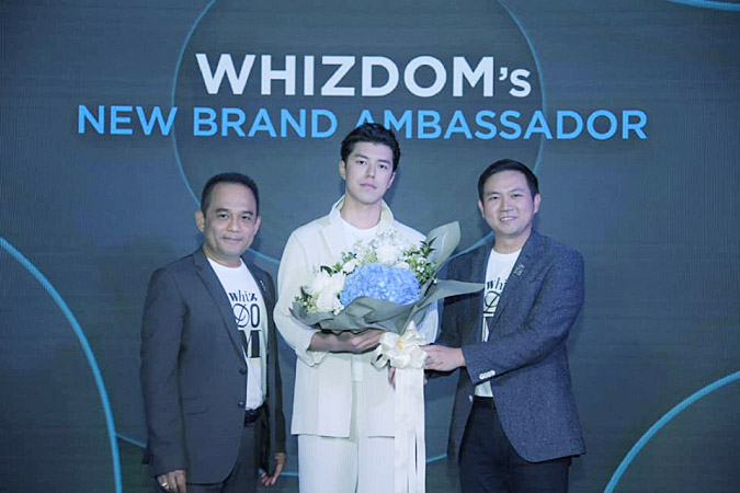 Nine Naphat becomes Whizdom brand ambassador Nine Naphat becomes Whizdom brand ambassador