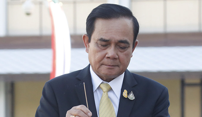 Prayut to supervise police, citing concerns over Prawit’s health Prayut to supervise police, citing concerns over Prawit’s health