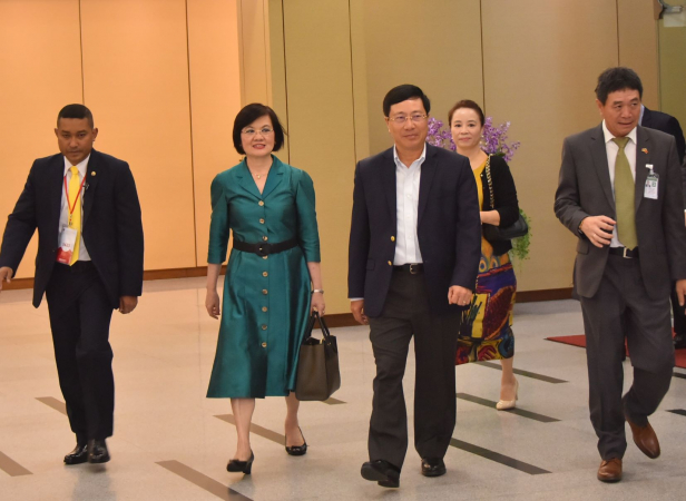 Conduct code talks at Asean meeting as Vietnam raises China survey in disputed South China Sea Conduct code talks at Asean meeting as Vietnam raises China survey in disputed South China Sea