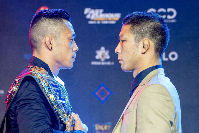 Nguyen stares down Matsushima at ONE: Dawn of Heroes kick-off Nguyen stares down Matsushima at ONE: Dawn of Heroes kick-off