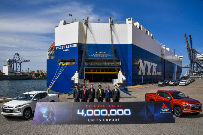 Mitsubishi’s auto exports from Thailand reach 4 million Mitsubishi’s auto exports from Thailand reach 4 million
