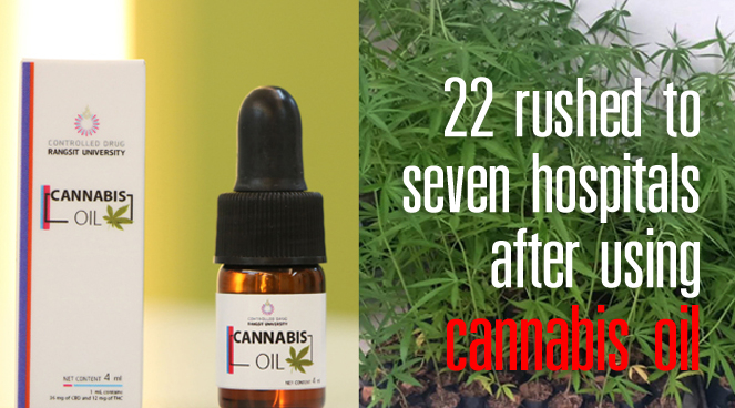 22 rushed to seven hospitals after using cannabis oil 22 rushed to seven hospitals after using cannabis oil