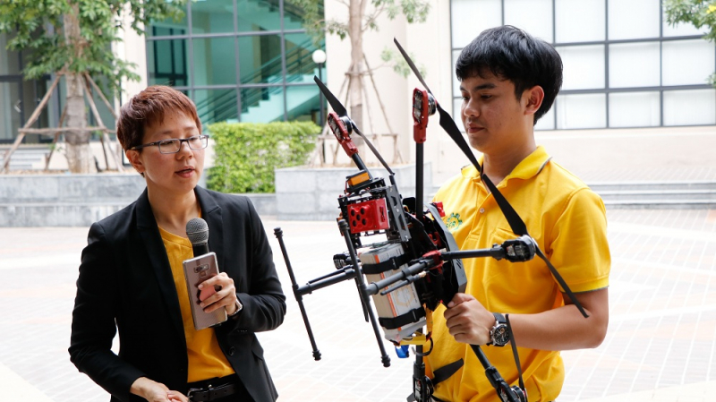 Sugarcane evaluation drones from Khon Kaen University could improve quality, reduce costs Sugarcane evaluation drones from Khon Kaen University could improve quality, reduce costs