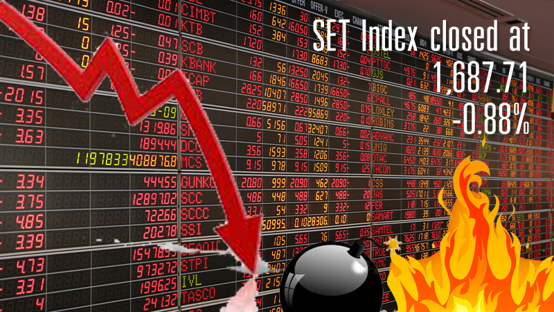 SET slumps under weight of Bangkok blasts, US-China trade war SET slumps under weight of Bangkok blasts, US-China trade war