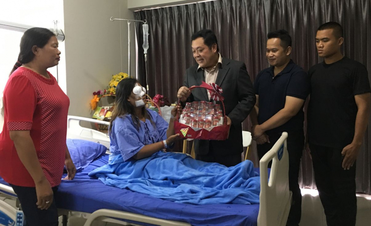 Opposition parties visit bomb victims Opposition parties visit bomb victims