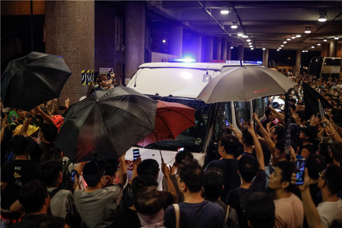 Violent acts during Kowloon protest strongly condemned Violent acts during Kowloon protest strongly condemned