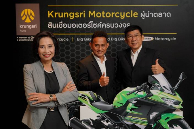 Krungsri Motorcycle reports 19% growth in H1 new volume Krungsri Motorcycle reports 19% growth in H1 new volume