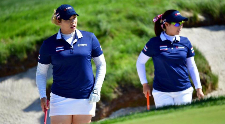 Ariya, left, and Moriya, right.