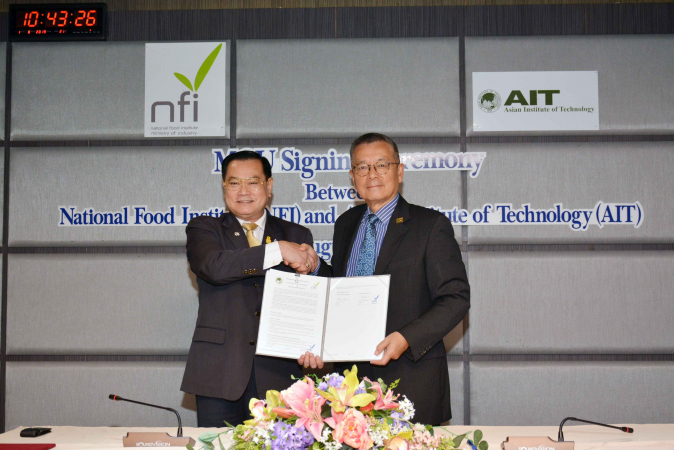 AIT signs MoU with the National Food Institute for joint research AIT signs MoU with the National Food Institute for joint research