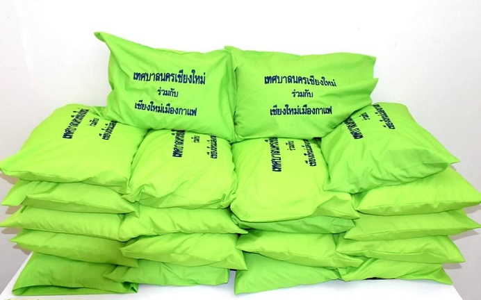 Making Pillows Out Of Straws A Chiang Mai Municipality Pedals