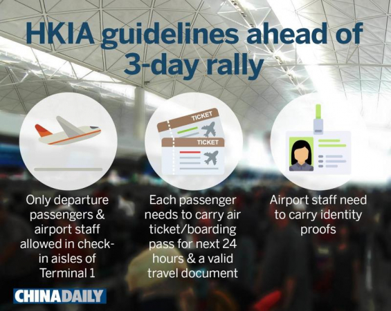 Hong Kong airport on alert as protesters gather Hong Kong airport on alert as protesters gather