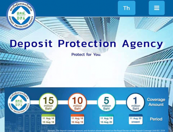 Bank depositor protection cut to Bt5 million