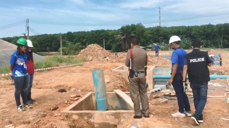 Four die after breathing toxic gases from waste treatment system in Songkhla Four die after breathing toxic gases from waste treatment system in Songkhla