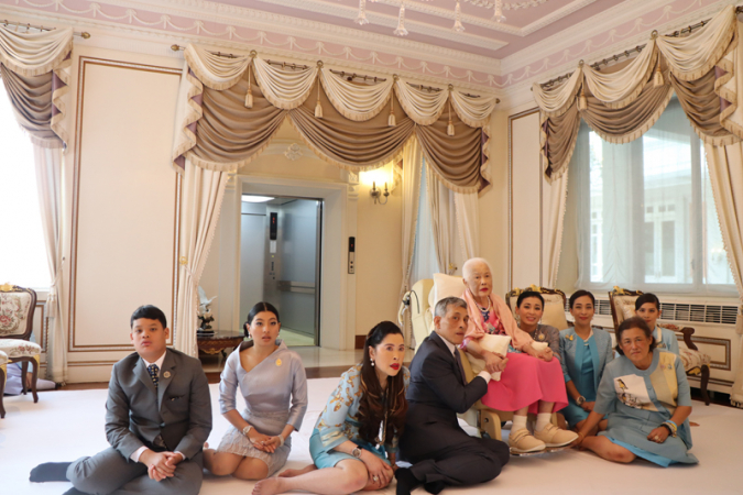 Her Majesty Queen Sirikit, the Queen Mother honoured Her Majesty Queen Sirikit, the Queen Mother honoured