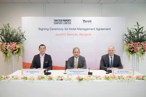 Dusit in management deal with Tian Teck for dusitD2 Samyan Bangkok hotel Dusit in management deal with Tian Teck for dusitD2 Samyan Bangkok hotel