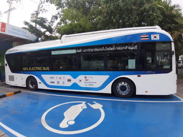 Thailand partnering with South Korea on electric bus development Thailand partnering with South Korea on electric bus development