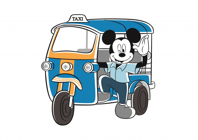 Mickey and Minnie go Thai Mickey and Minnie go Thai