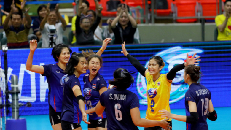 Thai spikers through to next round despite loss Thai spikers through to next round despite loss