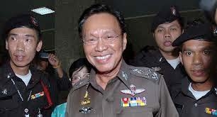 Ex-police chief Patcharawat injured as van flips into ditch Ex-police chief Patcharawat injured as van flips into ditch