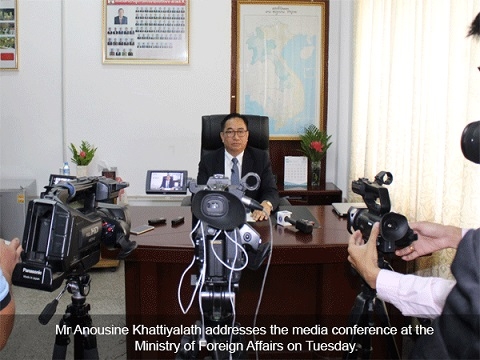 Ministry corrects Laos-Cambodia border situation report restive Ministry corrects Laos-Cambodia border situation report restive
