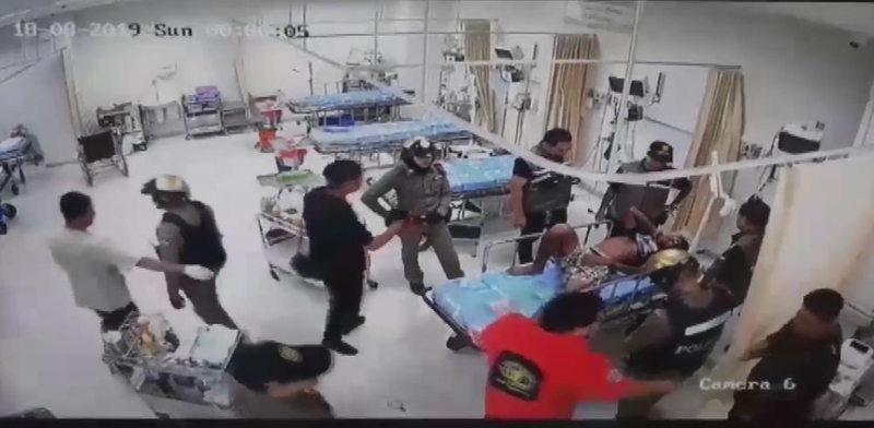 Chon Buri defence service boss takes the blame on himself over savage punching Chon Buri defence service boss takes the blame on himself over savage punching