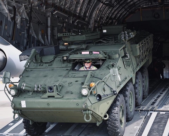 Army receives first batch of Stryker infantry carrier vehicles Army receives first batch of Stryker infantry carrier vehicles