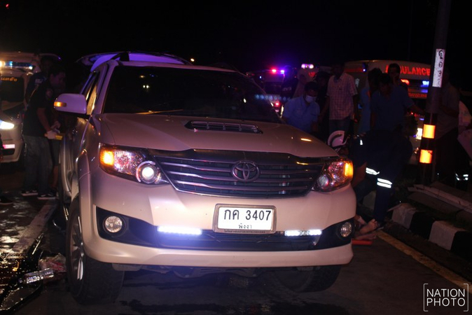 One dead, six injured in Trang road smash One dead, six injured in Trang road smash