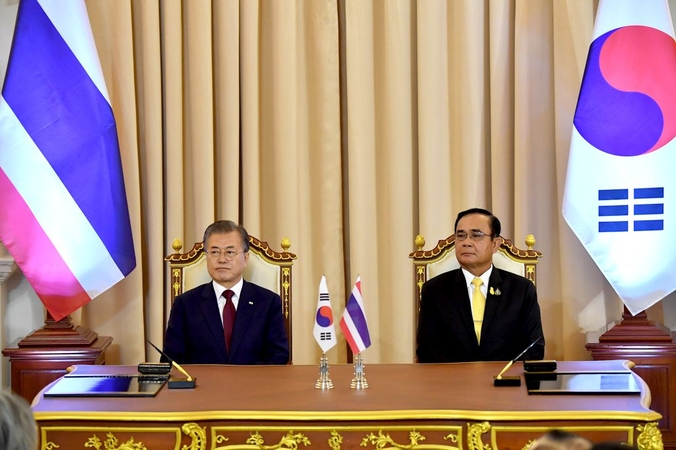 Thailand, South Korea sign six MOUs as Moon visits Thailand, South Korea sign six MOUs as Moon visits