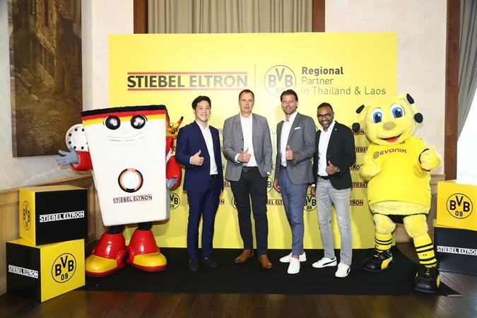 Stiebel Eltron gets on the ball with Borussia Dortmund Stiebel Eltron gets on the ball with Borussia Dortmund