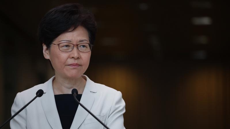 Hong Kong Chief Executive Carrie Lam is disheartened, but no successor is in sight Hong Kong Chief Executive Carrie Lam is disheartened, but no successor is in sight