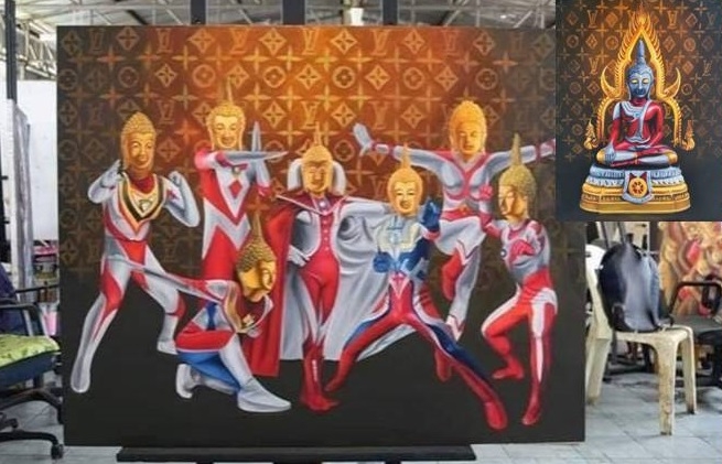 Buddhist group goes after Buddha-Ultraman artist, as abbot calls on society to forgive and forget Buddhist group goes after Buddha-Ultraman artist, as abbot calls on society to forgive and forget