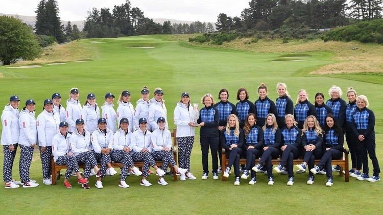 USA and Europe teams (LPGA photo)