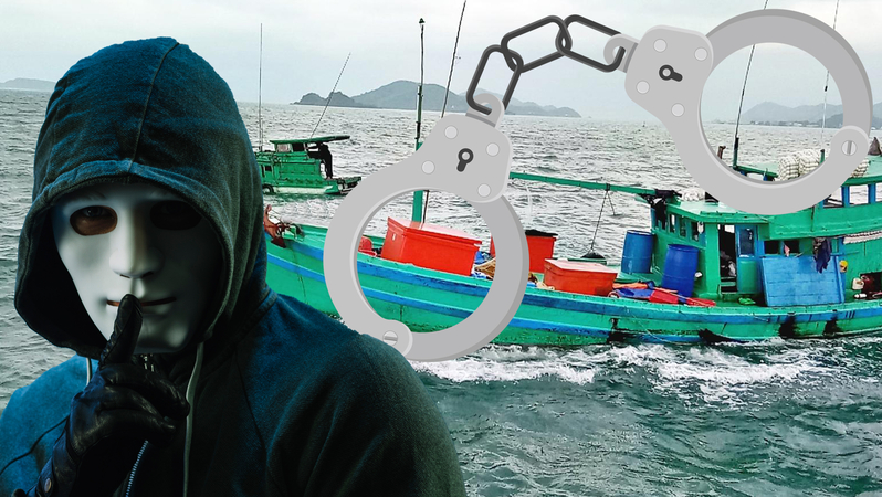 Myanmar worker arrested for allegedly killing Thai onboard fishing boat Myanmar worker arrested for allegedly killing Thai onboard fishing boat