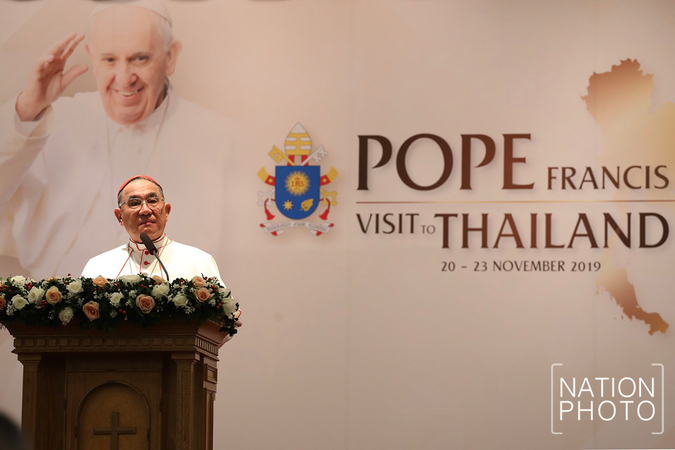 Pope Francis to visit Thailand as pilgrim of peace in November Pope Francis to visit Thailand as pilgrim of peace in November
