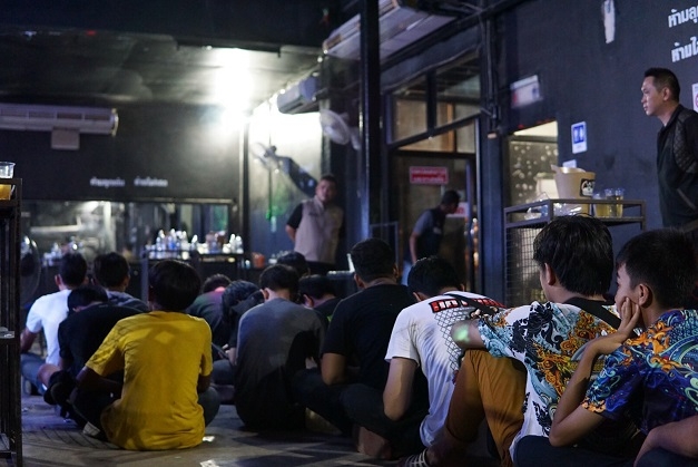 Undercover raid of Sukhothai bar finds 154 underage patrons Undercover raid of Sukhothai bar finds 154 underage patrons